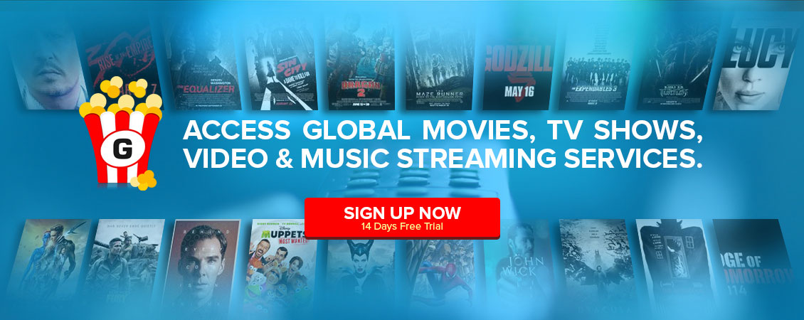 Access global streaming movies and tv shows with Getflix DNS
